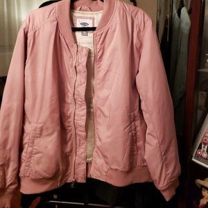 Pink Bomber Jacket